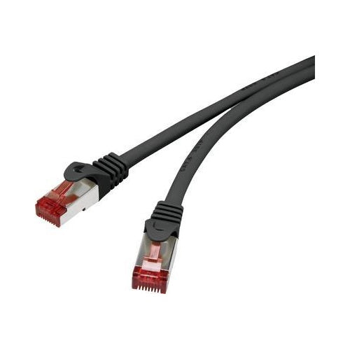 RF-4965870 RJ45 Netzwerkkabel Patchkabel CAT 6 S/FTP 30 m Schwarz mit (RF-4965870) afbeelding 1