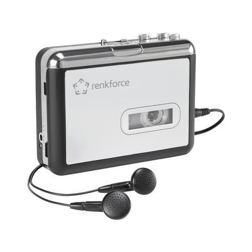 Renkforce RF-CP-170 Kassetten Digitalisierer Inkl. Kopfhörer (RF-5044666) afbeelding 1