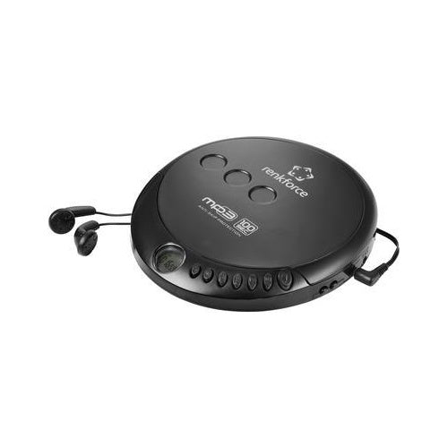 RF-CDP-200 Tragbarer CD-Player CD CD-R CD-RW MP3 Schwarz (RF-5046578) afbeelding 1