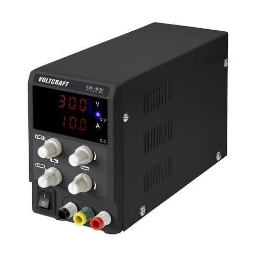 ESP-3010 Labornetzgeraet einstellbar 0 - 30 V/DC 0 - 10 A 300 W Steckanschluss 4 mm (VC-12840980) afbeelding 1