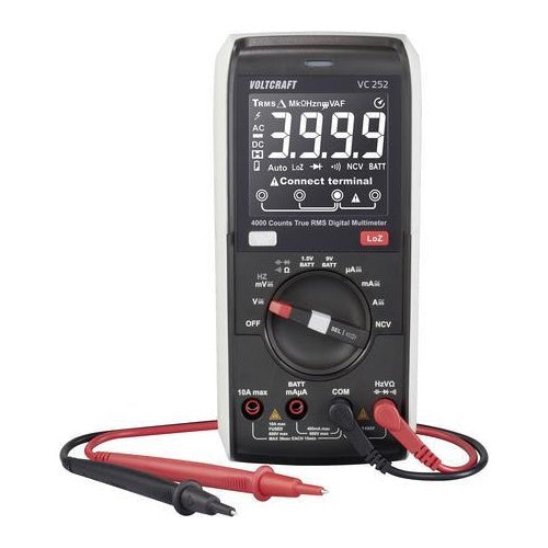 VC252 Hand-Multimeter digital CAT III 600 V Anzeige Counts 4000 (VC-12884305) afbeelding 1