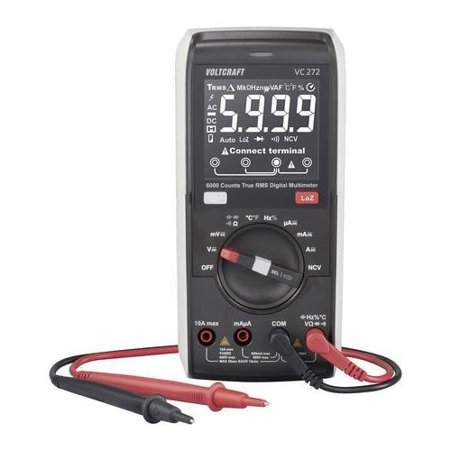 VC272 Hand-Multimeter digital CAT III 600 V Anzeige Counts 6000 (VC-12884310) afbeelding 1