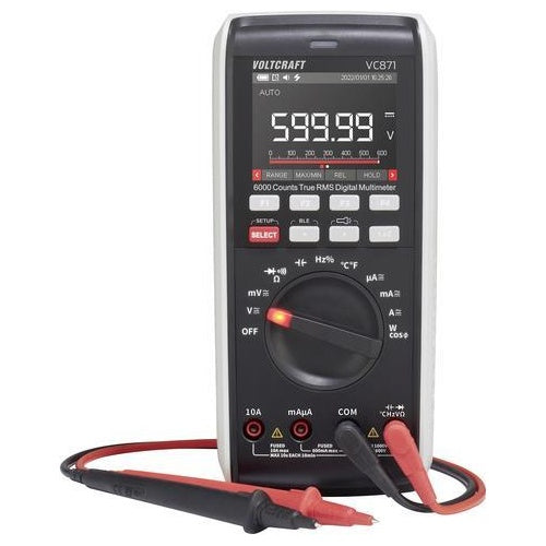 Hand-Multimeter digital CAT III 1000 V IV 600 V Anzeige Counts (VC-12884335) afbeelding 1