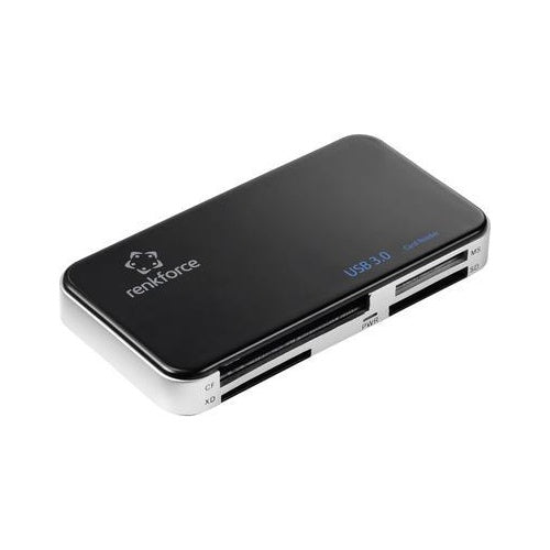 RF-PCR-350 Externer Speicherkartenleser USB 3.0 Schwarz (RF-5173664) afbeelding 1