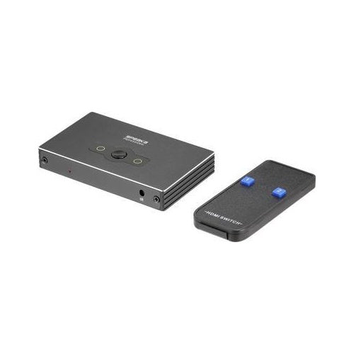 SpeaKa Professional SP-HSW-300 2 Port HDMI-Switch Ultra HD-fähig 7680 x 4320 Pixel (SP-10474508) afbeelding 1
