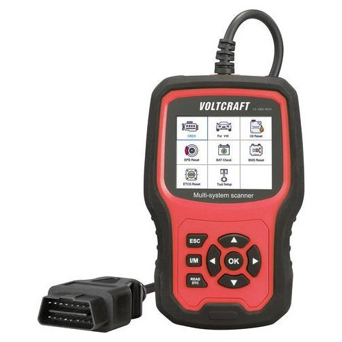 VOLTCRAFT OBD II Diagnosetool VC-OBD-9610 VC-13097390 1 St. (VC-13097390) afbeelding 1