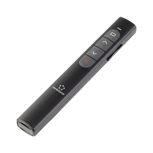 Renkforce RF-5253052 Kabellos Presenter inkl. Laserpointer (RF-5253052) afbeelding 1