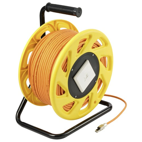 Renkforce RJ45 Netzwerk VerlängerungskabelCat.7a Rohkabel S/FTP 50 m Orange Halogenfrei (RF-5264734) afbeelding 1