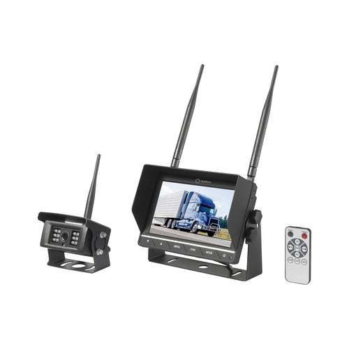 Renkforce RV2,4-7 Rückfahrvideosystem 2 Kamera-Eingänge Schraubmontage Schwarz (matt) (RF-5370030) afbeelding 1
