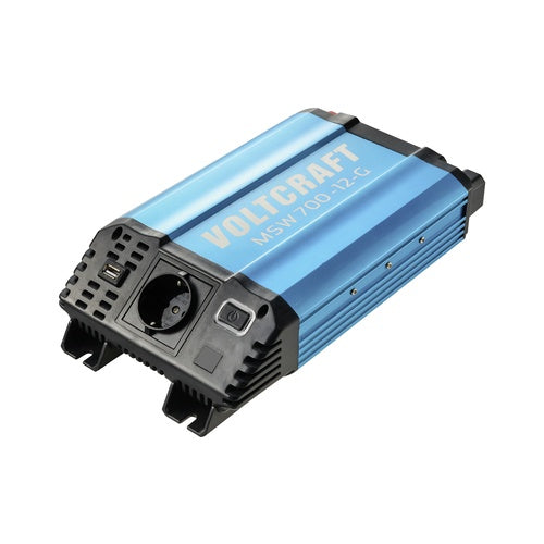 VOLTCRAFT Wechselrichter MSW 700-12-G 700 W 12 V/DC - 230 V/AC modifizierte Sinuswelle (VC-13984535) afbeelding 1