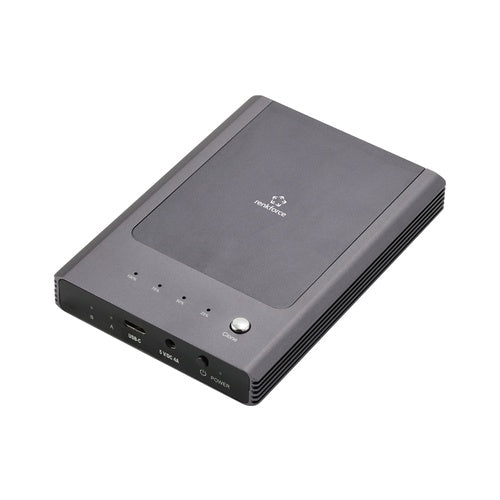 Renkforce RF-ENC-450 USB-C® M.2 PCIe NVMe 2 Port Festplatten-Dockingstation mit Clone-Funktion (RF-5516046) afbeelding 1