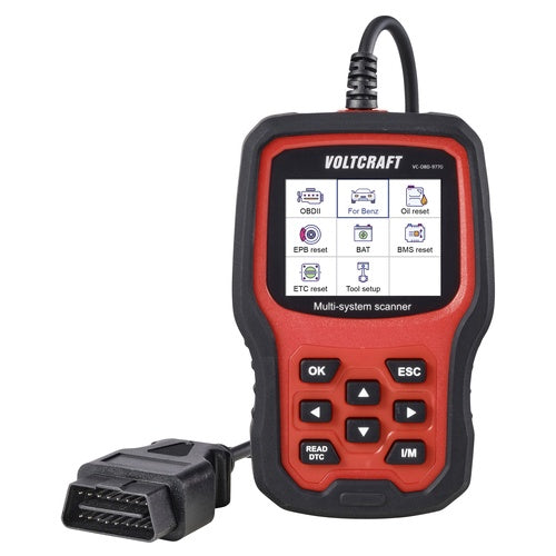 VOLTCRAFT VC-OBD-9770 OBD II Diagnosetool VC-14616095 (VC-14616095) afbeelding 1