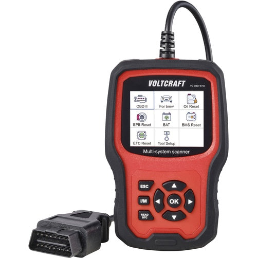 VOLTCRAFT VC-OBD-9710 OBD II Diagnosetool VC-14616100 (VC-14616100) afbeelding 1