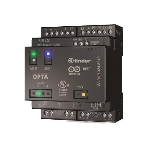 Finder Opta Lite 8A.04.9.024.8300 SPS-Kommunikationsmodul 12 V/DC, 24 V/DC (8A.04.9.024.8300) afbeelding 1