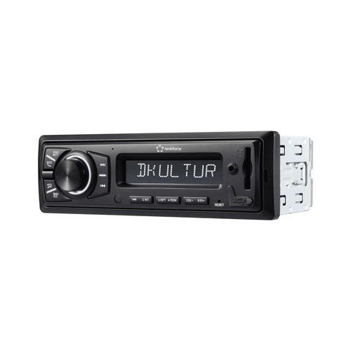 Renkforce RF-ARAR-400 Autoradio inkl. DAB-Antenne, DAB+ Tuner, Bluetooth®-Freisprecheinrichtung (RF-6085490) afbeelding 1