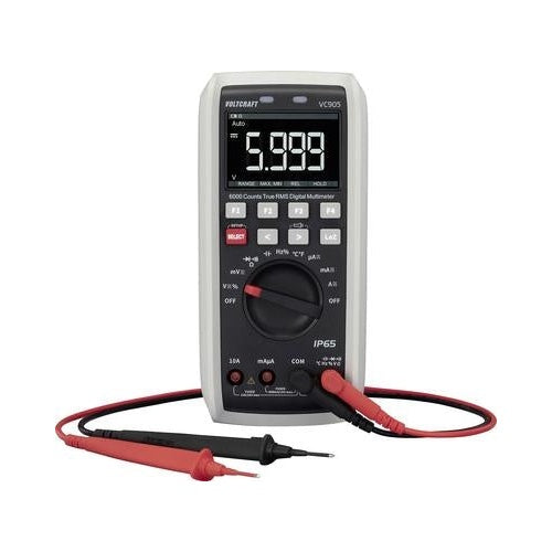 Voltcraft VC905 Hand-Multimeter digital CAT III 1000 V IV V Anzeige Counts (VC-15329275) afbeelding 1