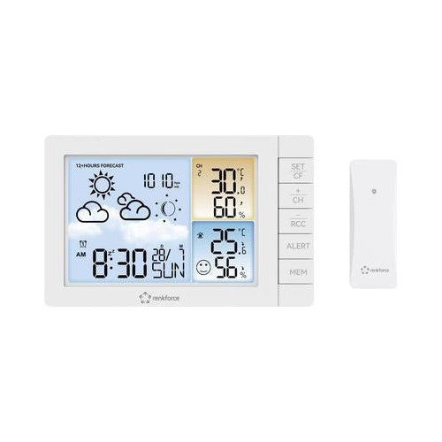 Renkforce Digitale-Wetterstation Weiß (RF-4883634) - 4064161337241 - image 1