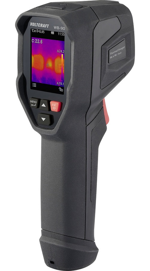 Voltcraft WB-90 Wärmebildkamera -20 bis 550°C 96 x 96 Pixel 25 Hz USB-C integrierte (VC-16690660) afbeelding 1