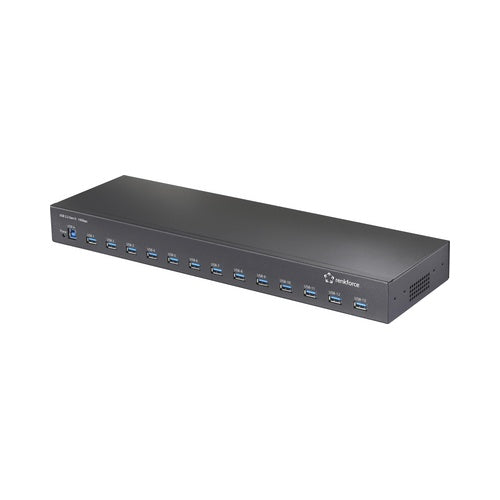 Renkforce 19" Rack Mount 13-Port USB 3.2 Gen 2 Hub 13 Port 3.2 2-Hub für (RF-6677282) afbeelding 1