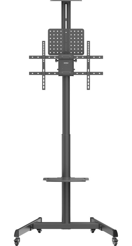 SpeaKa Professional SP-TVC-1300 TV-Rollwagen Höhenverstellbar 94.0 cm 37" - 190.5 75" (SP-13383160) afbeelding 1