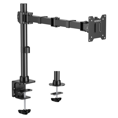 SpeaKa Professional SP-MM-211 1fach Monitor-Tischhalterung 43.2 cm 17" - 124.5 49" Schwarz (SP-13383180) afbeelding 1