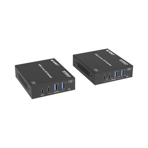 SpeaKa Professional SP-USBE-820 7+1 Port KVM-Extenderüber PC steuerbar Schwarz (SP-13472864) afbeelding 1