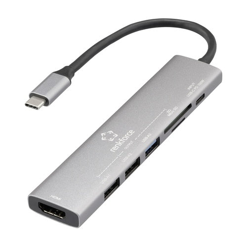 Renkforce USB-C Dockingstation RF-DKS-907 Passend für Marke Dockingstations Universal (RF-6797970) afbeelding 1