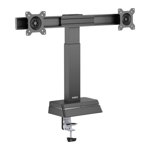 SpeaKa Professional SP-EMS-100 2fach Monitor-Standfuß 43.2 cm 17" - 68.6 27" Motorisiert (SP-13649588) afbeelding 1