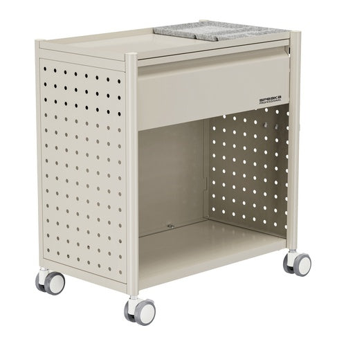 SpeaKa Professional Rollcontainer Hellbraun B x H T 300 545 Anzahl der Schubfächer 1 (SP-13660888) afbeelding 1