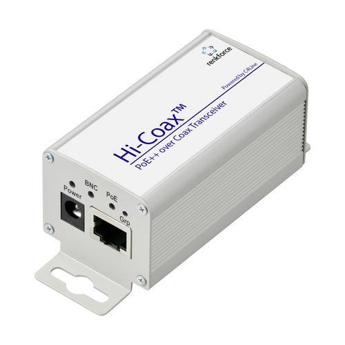 Renkforce RF-6861944 PoE++ over Coax Transceiver Koax Reichweite max. 300 m 1 St. 100 (RF-6861944) afbeelding 1