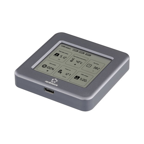 Renkforce RF-M2E-300 M.2-Festplatten-Gehäuse USB-C® (USB 3.2 Gen 2) 10 GBit/s USB-C® (USB 3.2 Gen 2) 2242 RF-6857526 (RF-6857526) afbeelding 1
