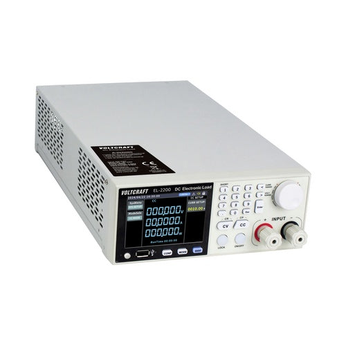 Voltcraft EL-2200 Elektronische Last 600 V/DC 20 A 200 W (VC-17256110) afbeelding 1