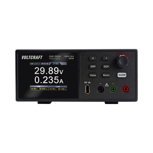 VOLTCRAFT DSP-15010 Labornetzgerät, Festspannung 0 - 150 V 10 A (max.) 500 W USB Anzahl Ausgänge 1 x (VC-17257765) afbeelding 1