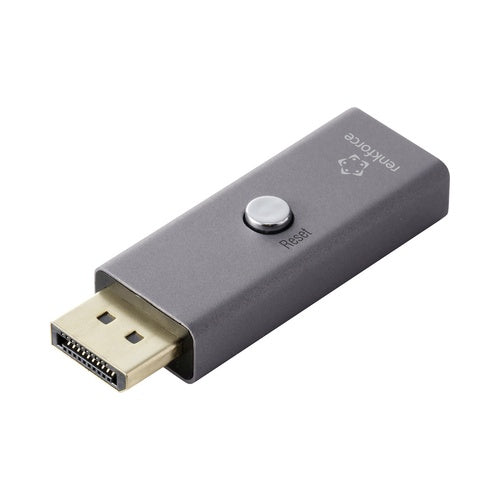Renkforce RF-6903988 DisplayPort 8K EDID Emulator, Aluminium, 7680x4320 @ 60Hz (RF-6903988) afbeelding 1