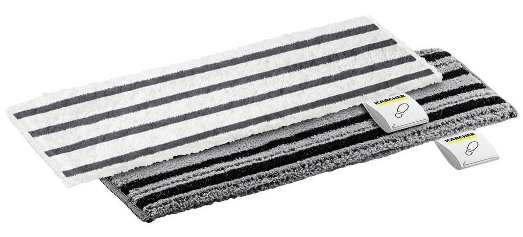 Kärcher Power floor cloth set EasyFix - Bodentuch - Schwarz - Grau - Weiß - Polyester - Viskose - SI 4 EasyFix Iron SC 3 Upright SC 3 Upright SC 2 Upright SC 2 Upright SC 2 Upright SC 2... - 115 mm - 345 mm (2.863-342.0) afbeelding 1