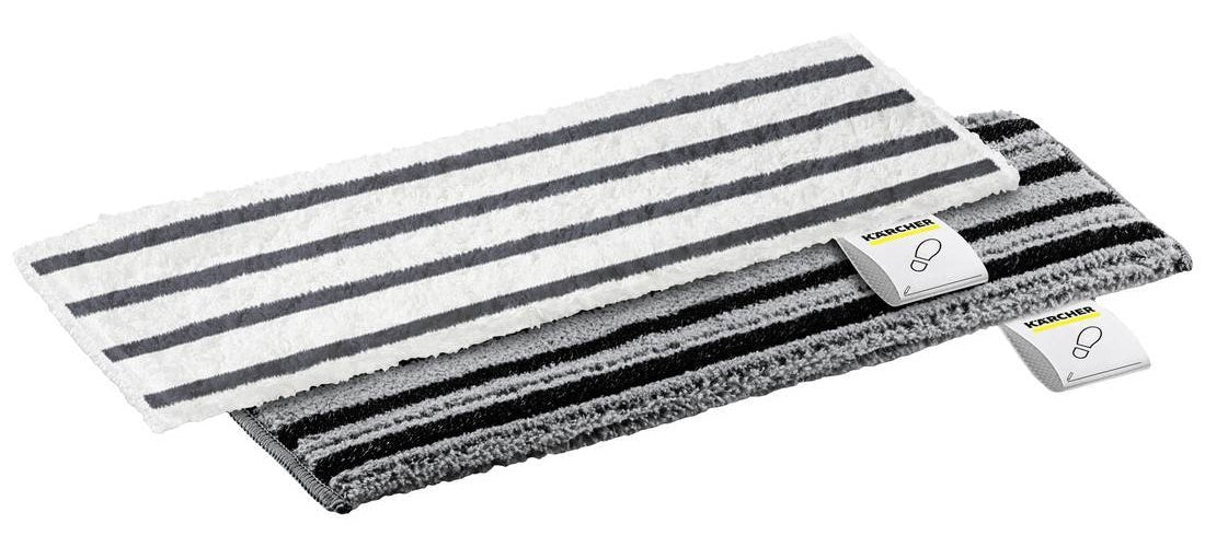 Kärcher Power floor cloth set EasyFix - Bodentuch - Schwarz - Grau - Weiß - Polyester - Viskose - SI 4 EasyFix Iron SC 3 Upright SC 3 Upright SC 2 Upright SC 2 Upright SC 2 Upright SC 2... - 115 mm - 345 mm (2.863-342.0) afbeelding 1