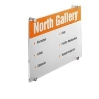 DURABLE CRYSTAL SIGN® A3 High Door Sign Set 482619