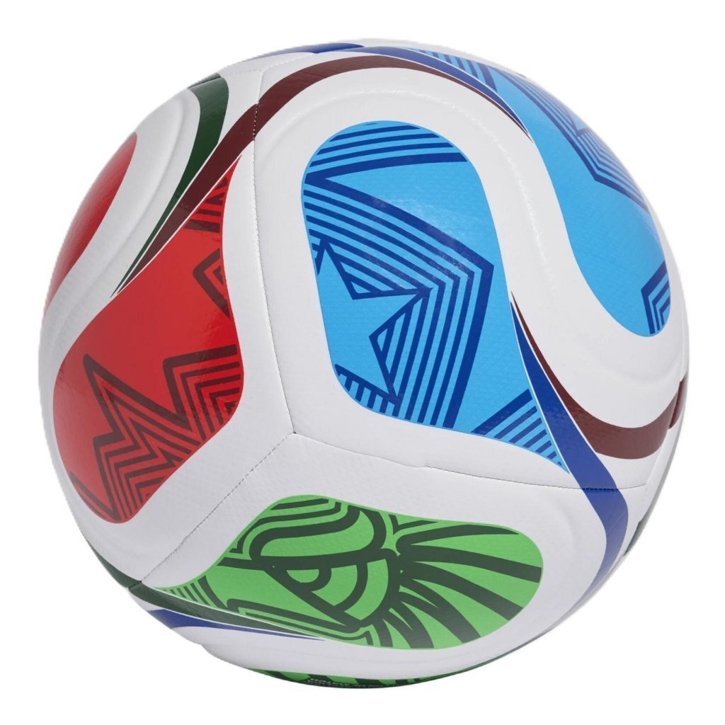 Adidas Football FIFA World Cup 2026 Size 5 White/Green/Red/Blue