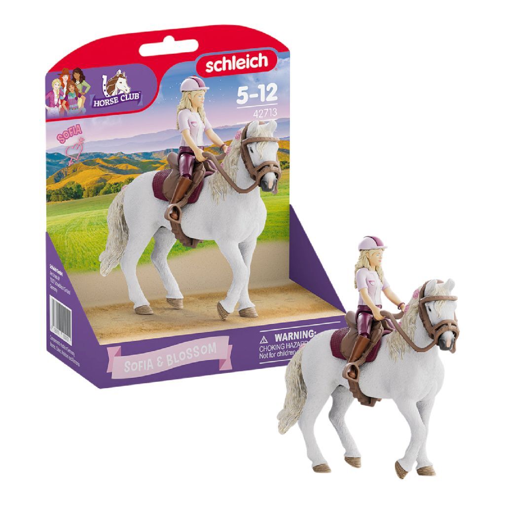 Schleich Horse Club Sofia and Blossom - Arabian Mare - Suitable for Children 5+