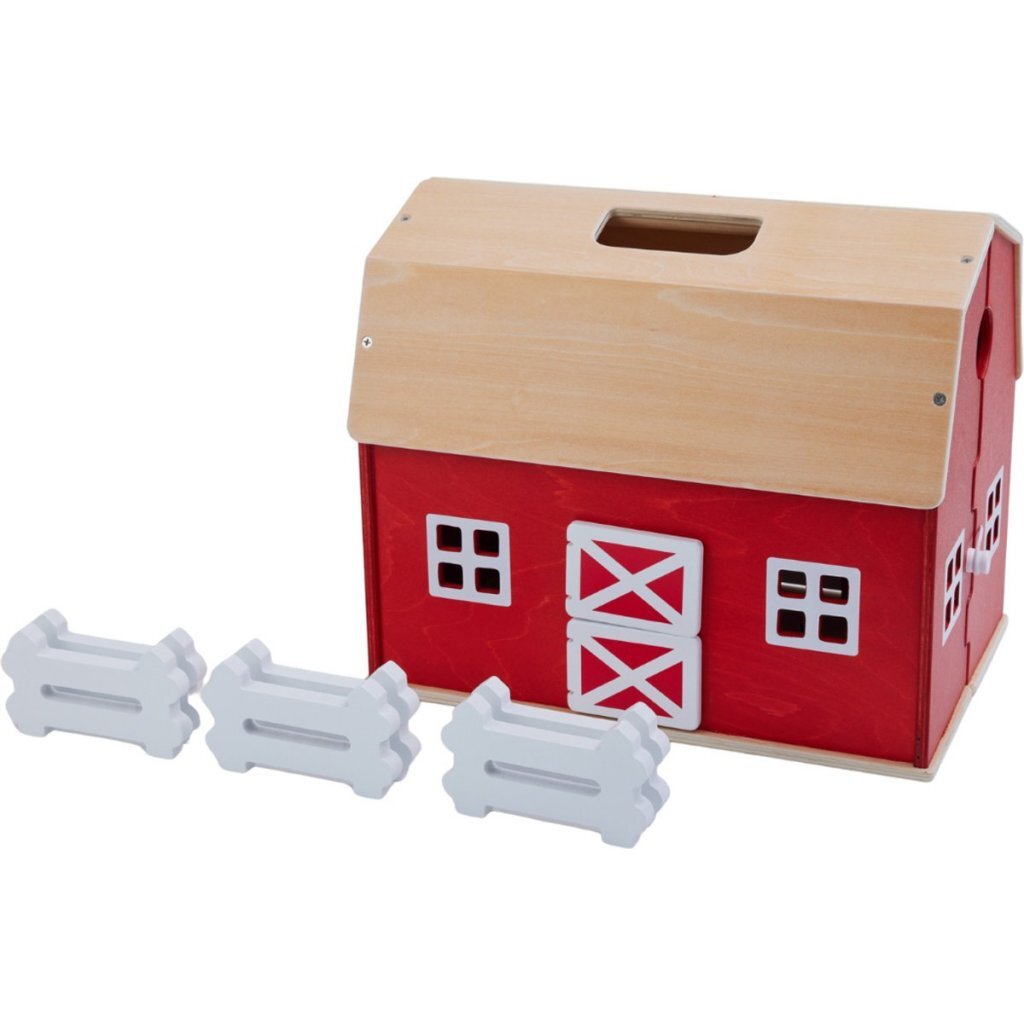 Schleich Wooden Farm Playset for Kids