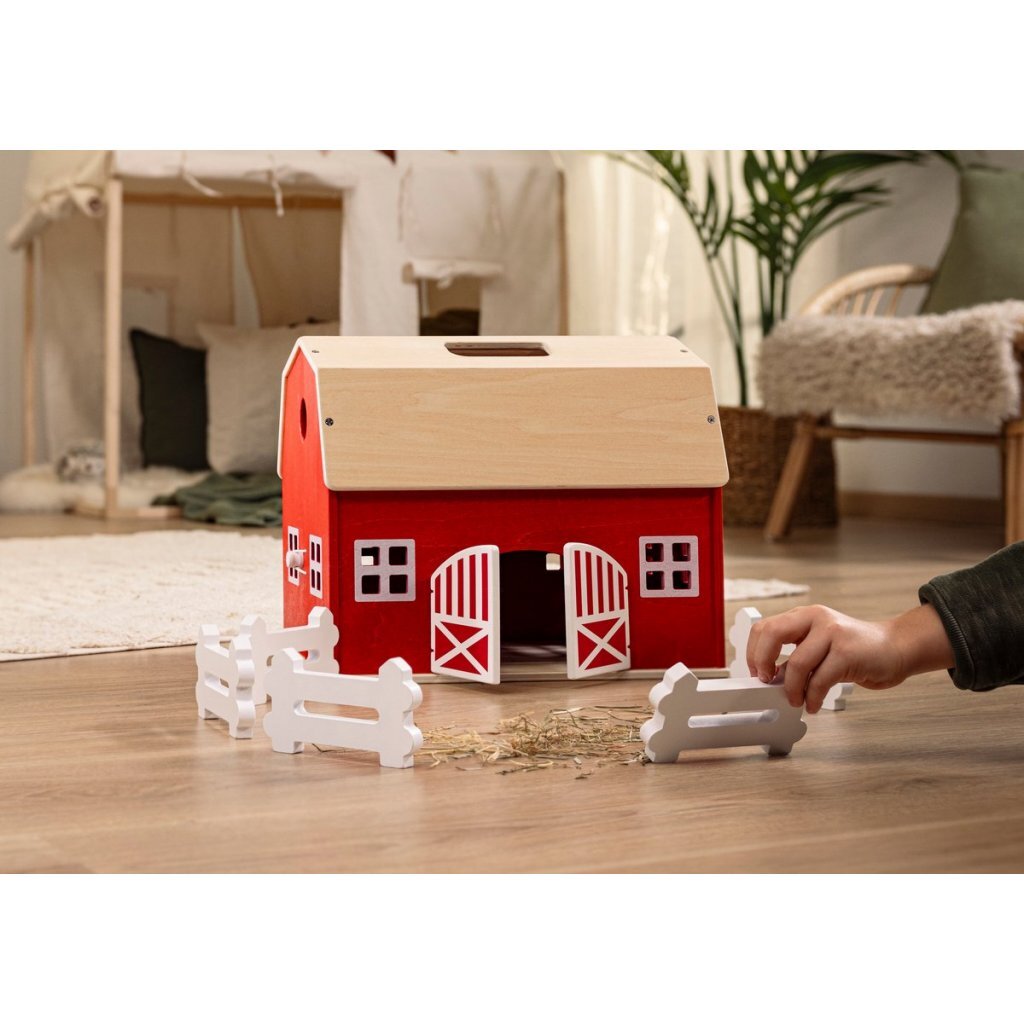 Schleich Wooden Farm Playset for Kids