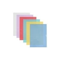 ELBA DIN A4 Clear Plastic Sleeves PVC 0.18 mm Assorted Open Top and Right 1 Piece (100210764)