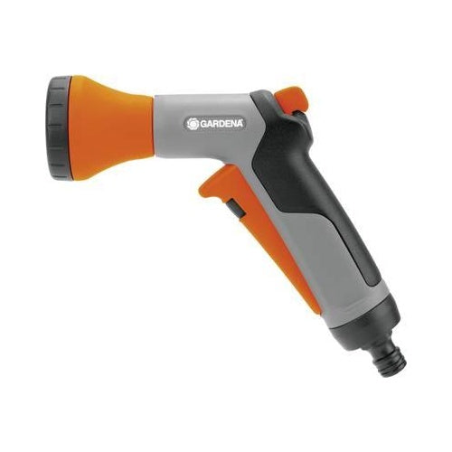 Gardena Bewässerungsbrausen-Aktion - Pistolen/Sprinkler-Anschluss - Schwarz - Grau - Orange (18299-32) afbeelding 1