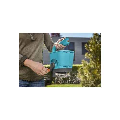 Gardena 00431-20. Fassungsvermögen: 1,8 l, Verteilungsbreite: 4 m, Produktfarbe: Blau, Grau, Orange (00431-20) afbeelding 1