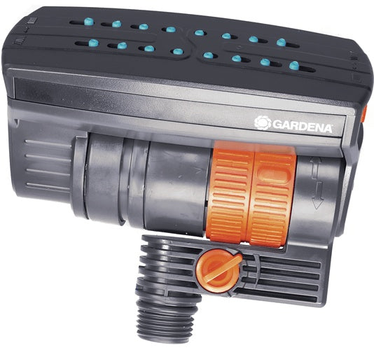 Gardena 13050-20 Wassersprinkler Schwingender Wassersprinkler Kunststoff Schwarz - Orange (13050-20) afbeelding 1