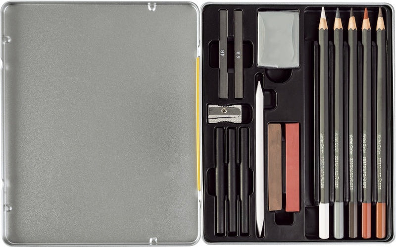 Eberhard Faber EF-516916 Tekenset EFA Bliketui 16 Stuks afbeelding 2