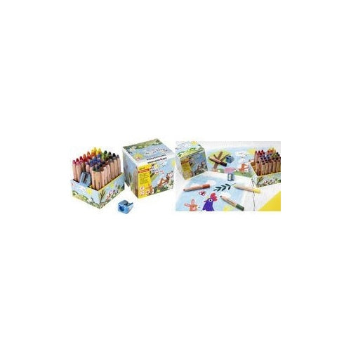 EBERHARD FABER MiniMaxi 3in1 40er Box Buntstifte farbsortiert, 40 St. (518940) afbeelding 1