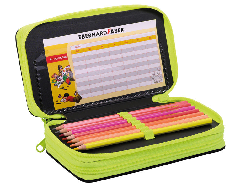 Eberhard Faber Stuffed Case Race Car 36-piece 3 Layers EF-577571