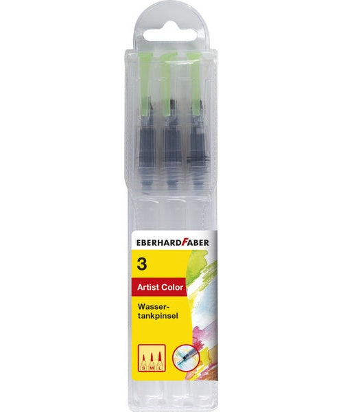 Eberhard Faber EF-579925 Waterpenseel Set 3 Maten S, M, L afbeelding 1