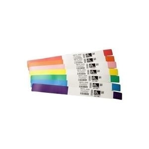 Zebra Z-Band Splash Water-resistant Wristband Blue 25.4 x 254 mm 350 Labels for TLP 28XX, G-Series GC420, GK420 (10012717-3K) GX420 GX430